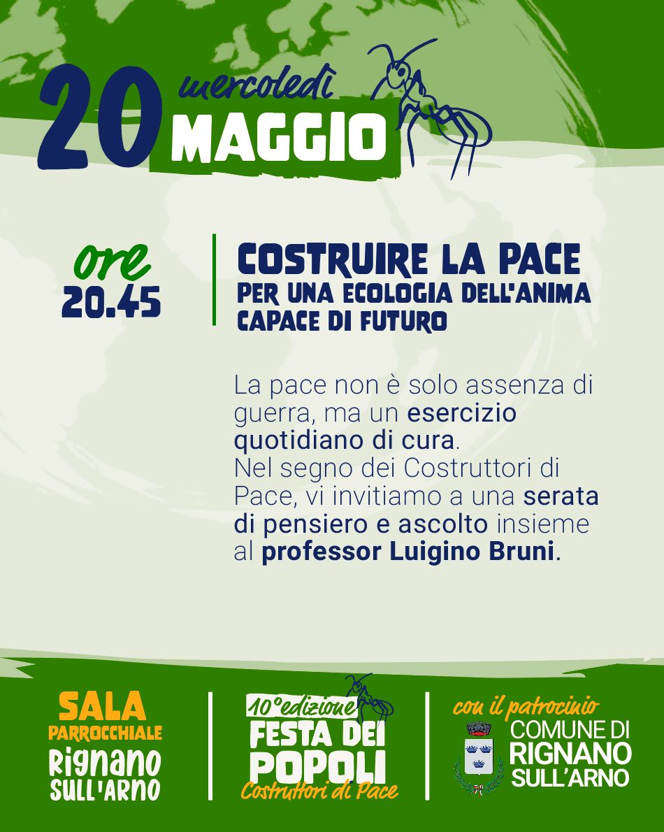 X edizione Festa dei Popoli: Costruire la Pace